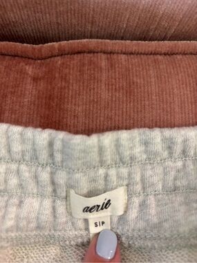 aerie grey skirt